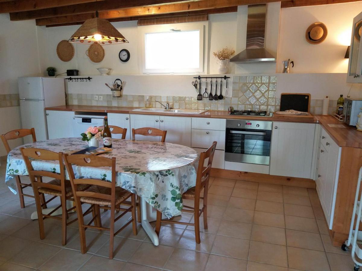 La Sauniere - Chez Helene - Gites En Baie Champeaux Zewnętrze zdjęcie