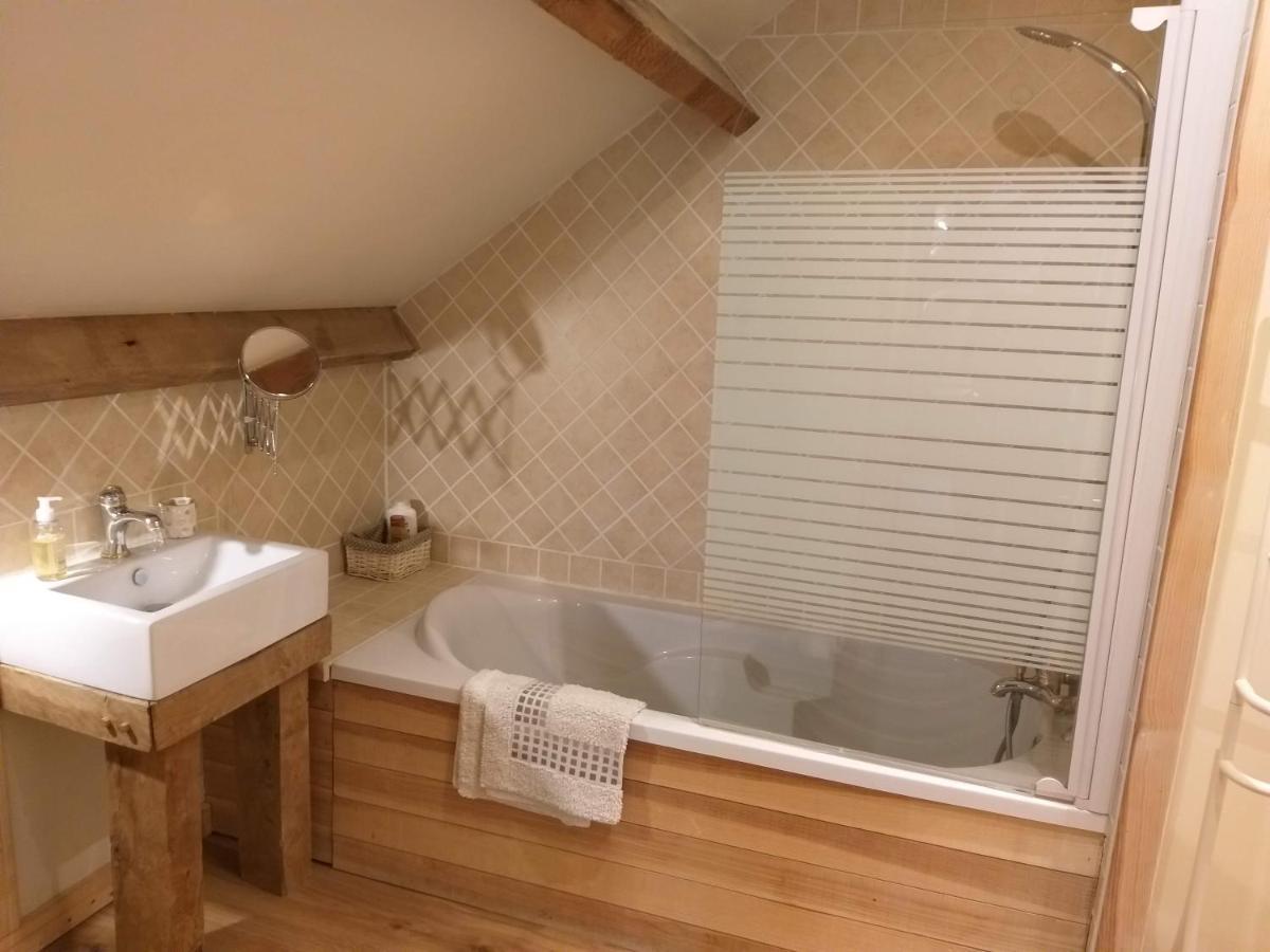 La Sauniere - Chez Helene - Gites En Baie Champeaux Zewnętrze zdjęcie